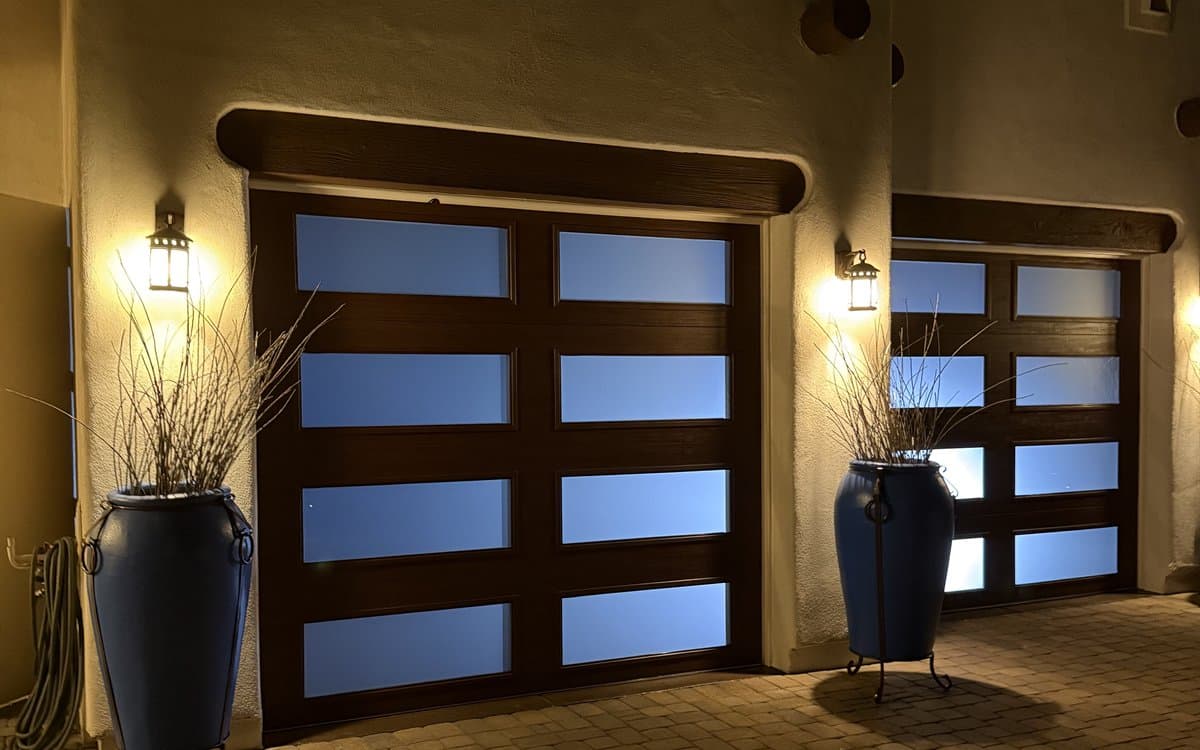 New Garage Door Installation Ahwatukee New garage door professionally installed on a Ahwatukee, AZ home