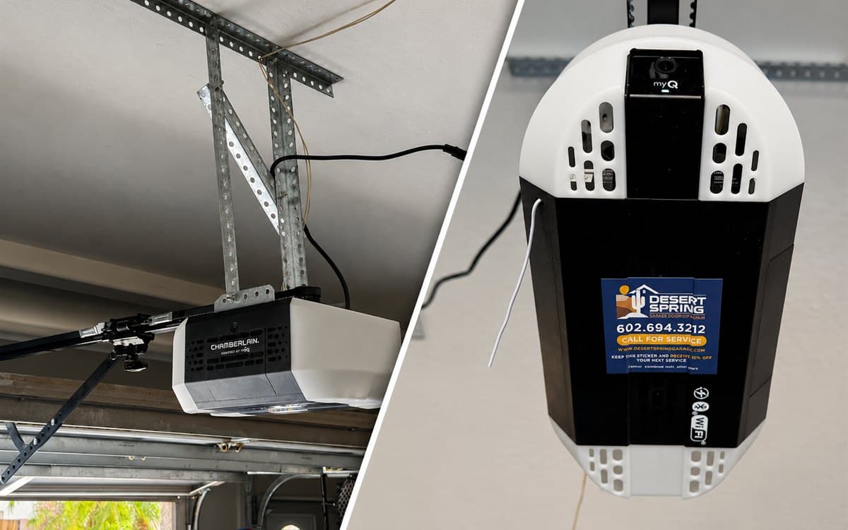 Garage Door Opener Anthem LiftMaster garage door opener installed by Desert Spring in Anthem, AZ