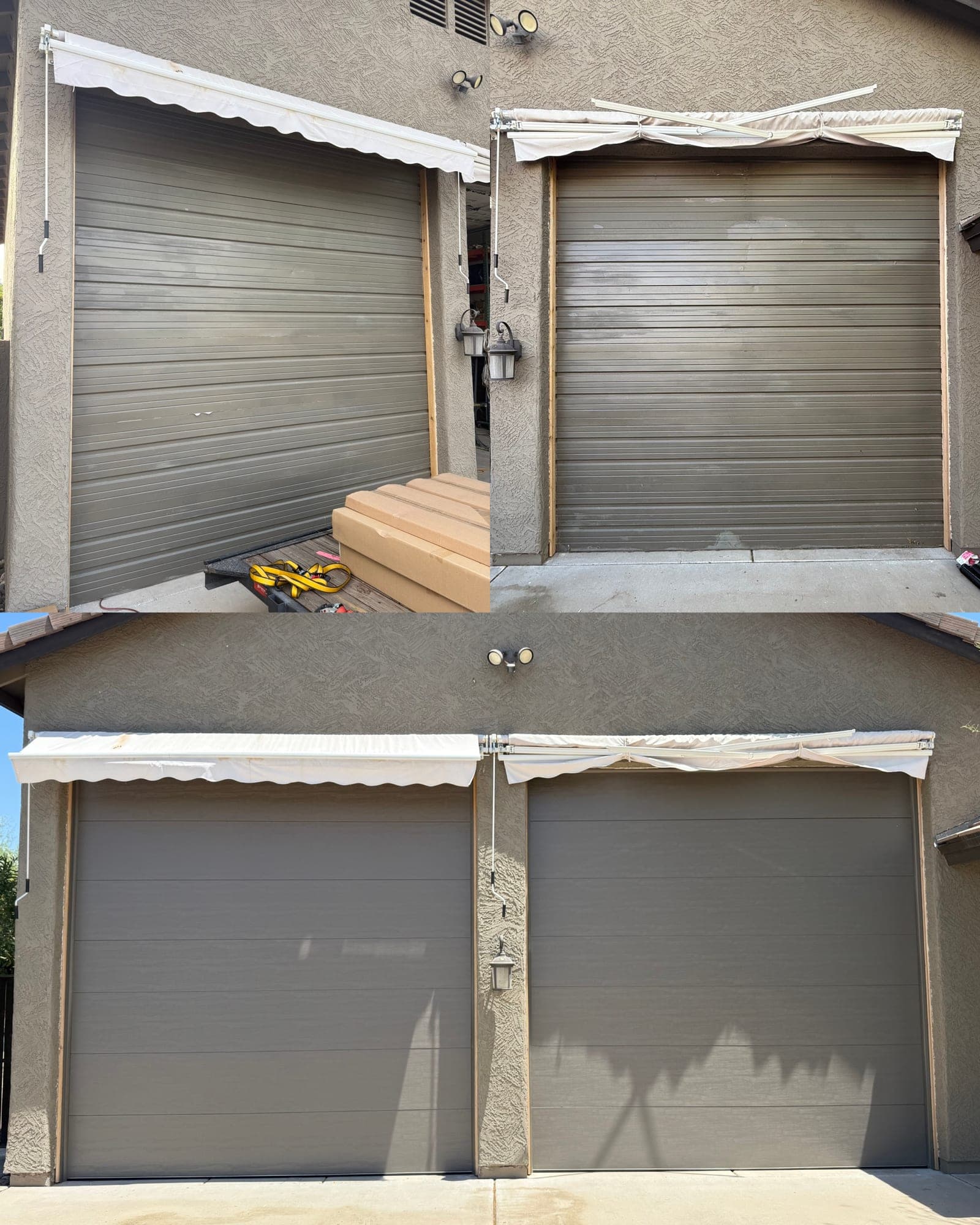 Garage Door Repair Goodyear Garage door installation and repair project in Goodyear, AZ by Desert Spring Garage Door Repair